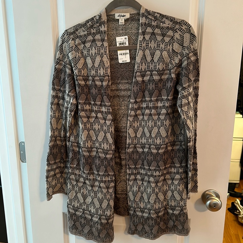 Women’s petite medium sweater cardigan